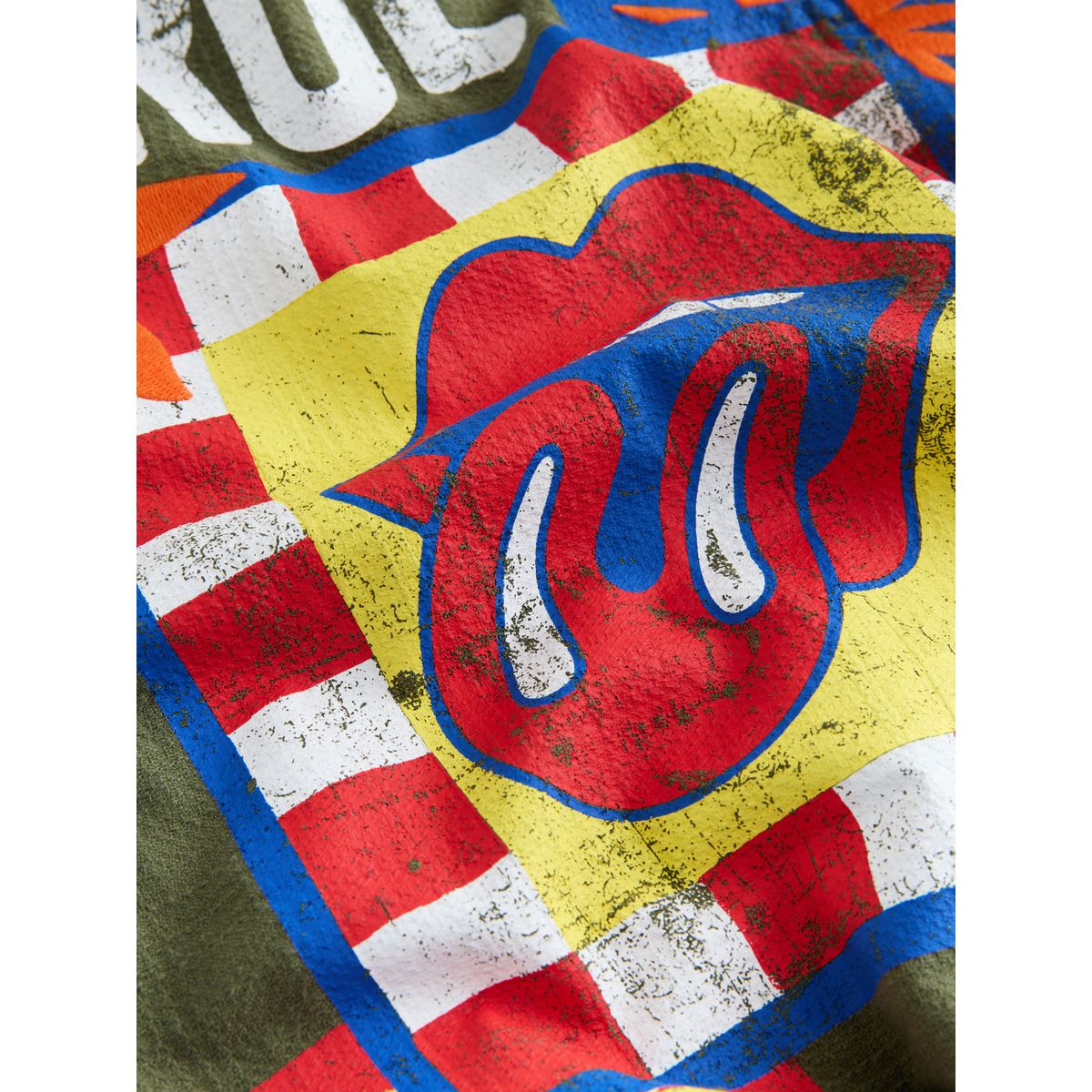 Chemise rolling stones à manches courtes gris, NEXT