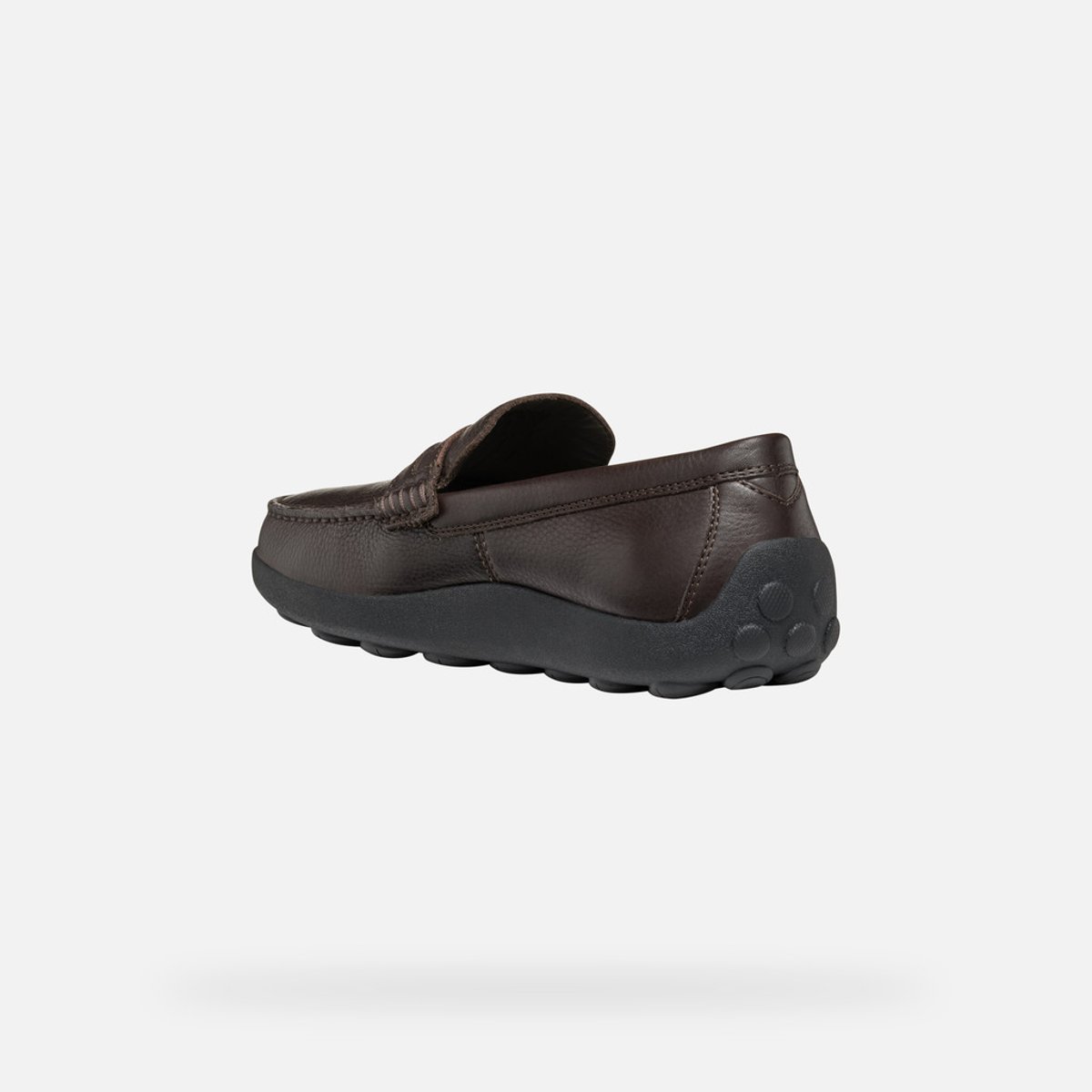 Mocassins U SPHERICA EC14 brun foncé, GEOX