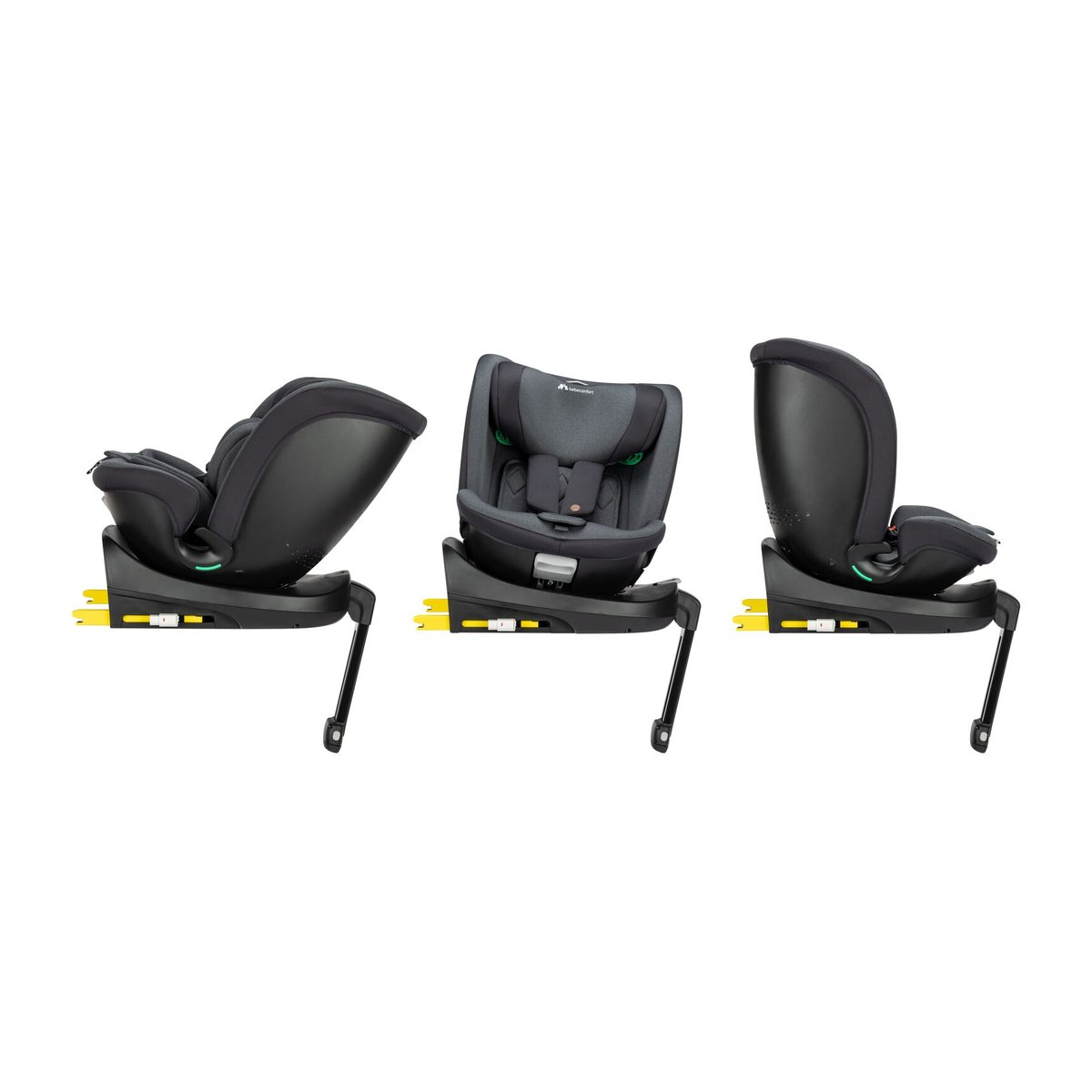 Siège auto évolutif pivotant Evolufix Plus 360 i-Size noir teinté, BEBECONFORT
