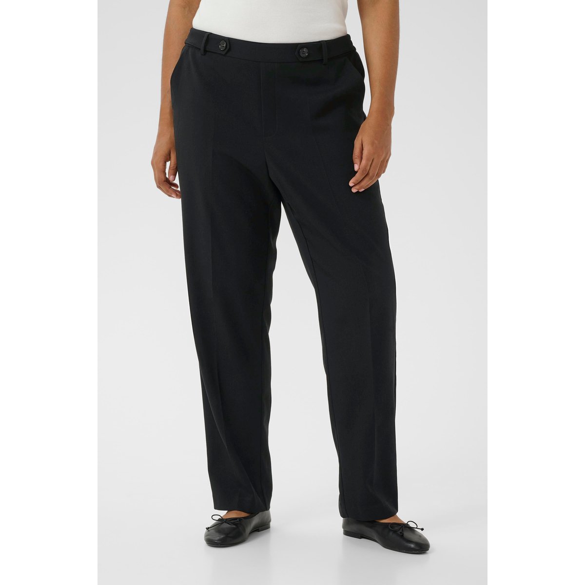Pantalon de costume noir, KAFFE CURVE