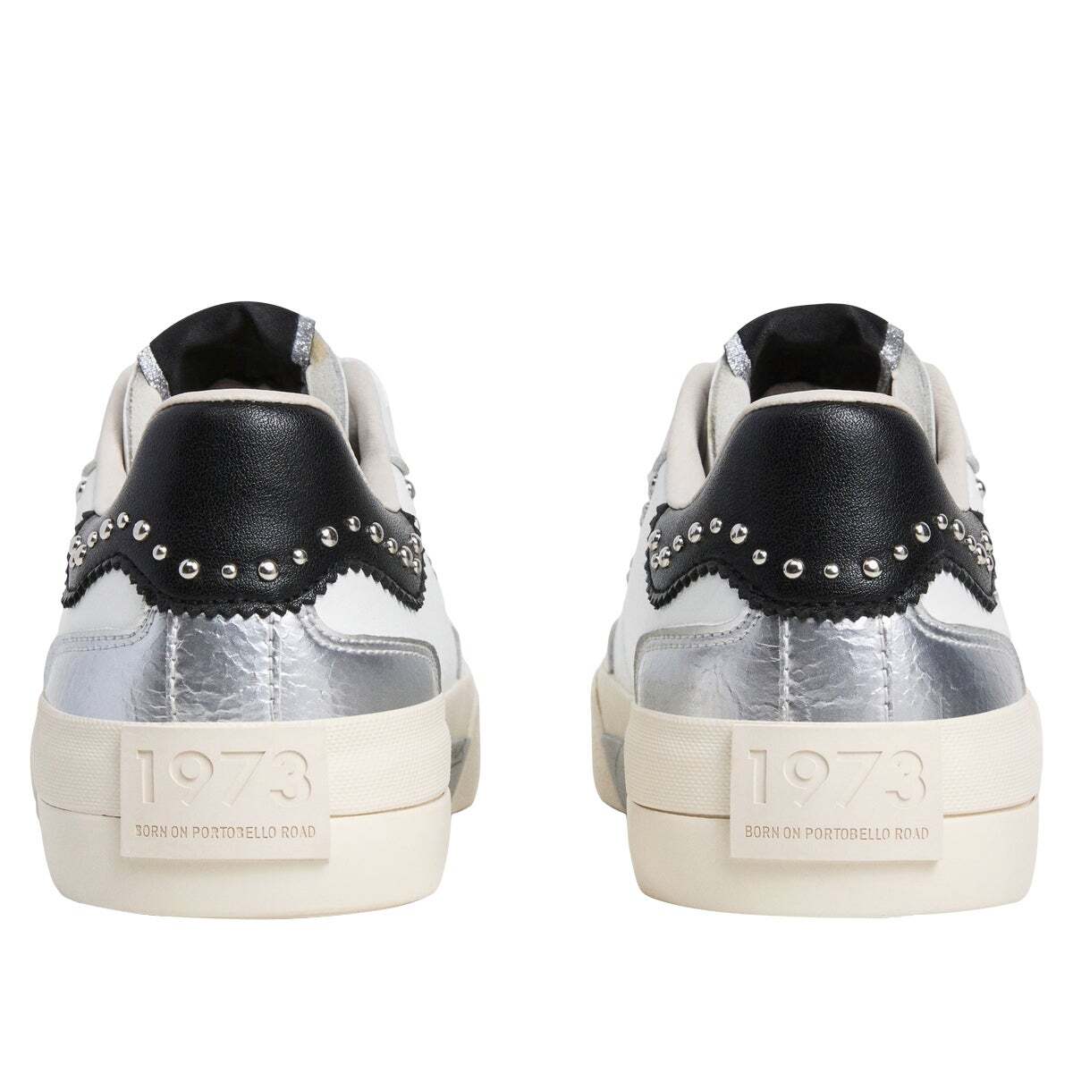 Baskets Combinées Avec Clous argent, PEPE JEANS