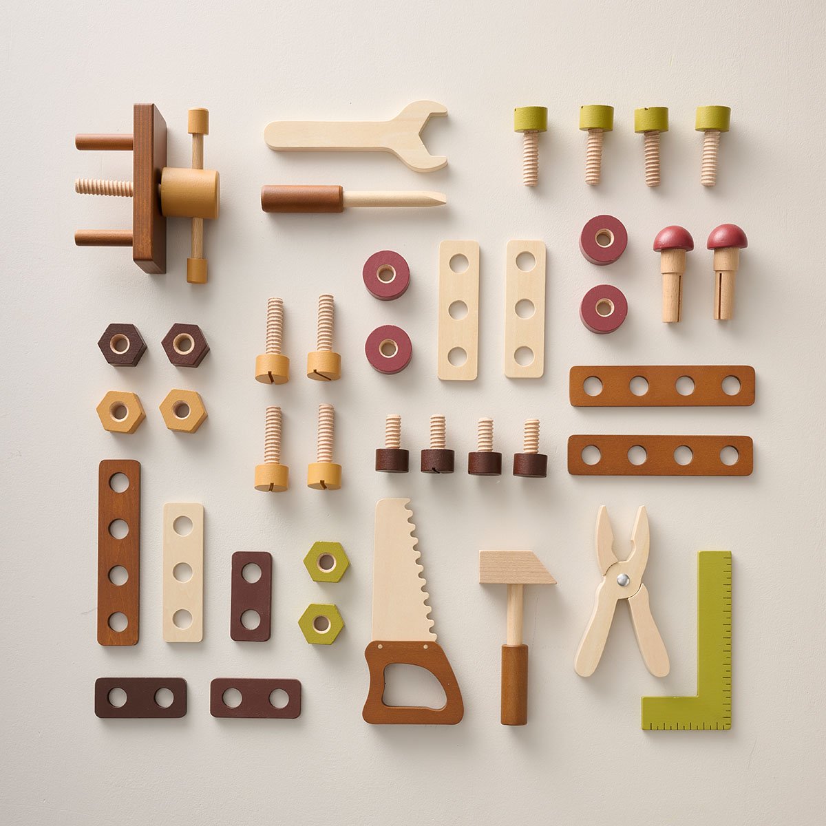 Établi de bricolage NOYER marron, PETITE AMELIE