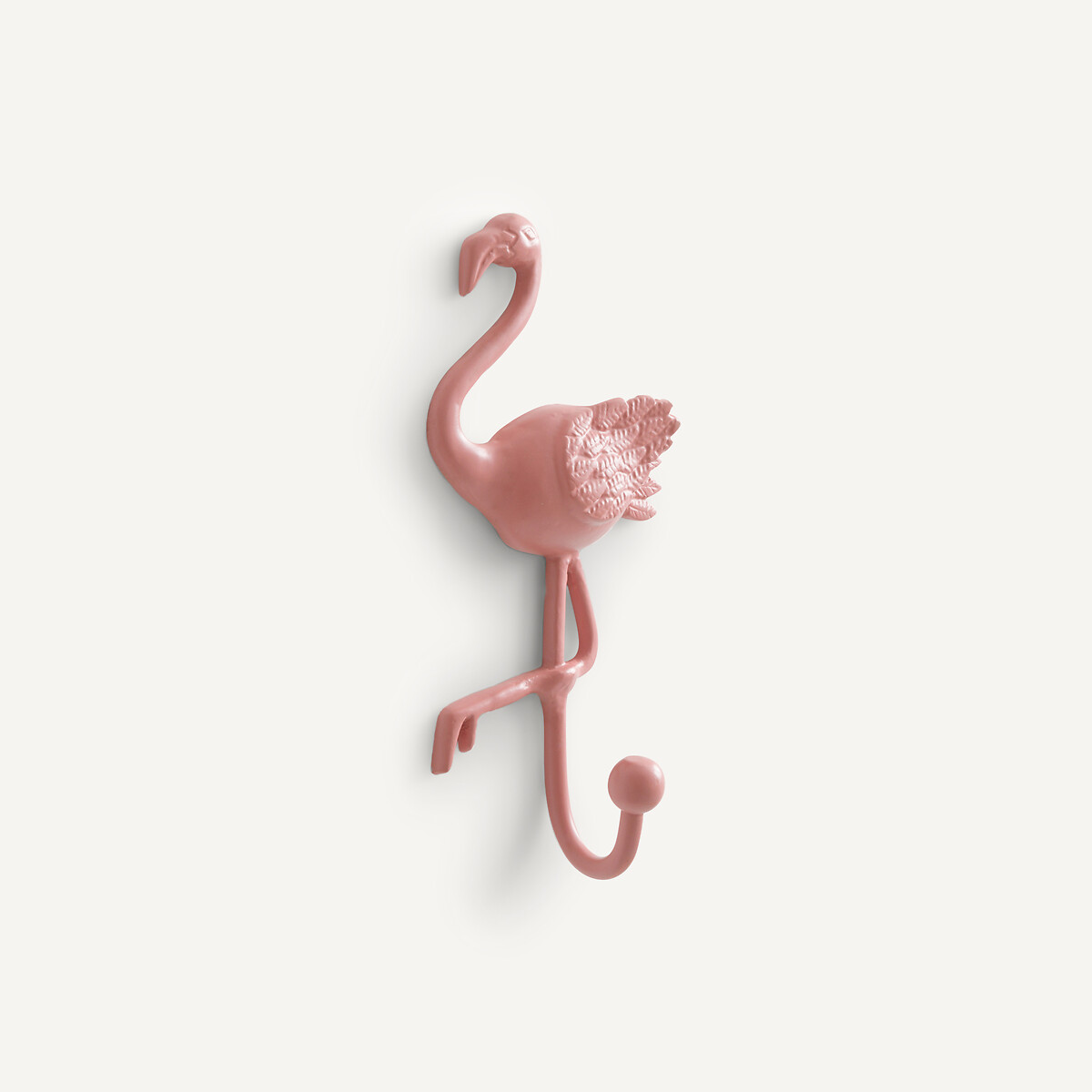 Cabide de parede em forma de flamingo cor-de-rosa, Malou rosa, AM.PM
