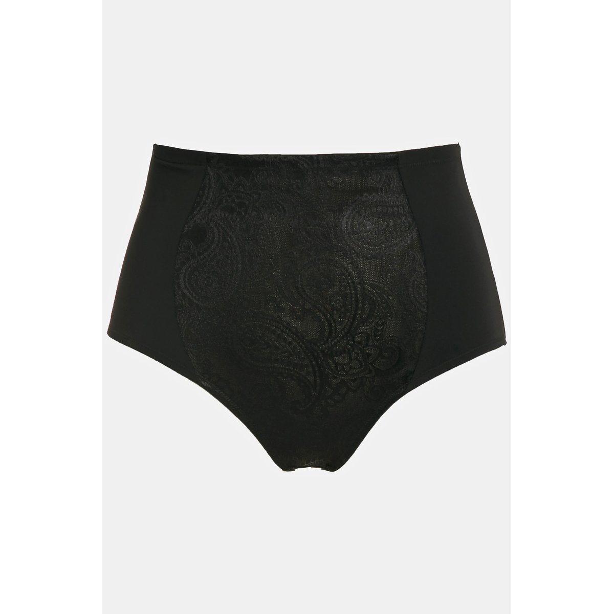 Culotte gainante, dentelle jacquard noir, ULLA POPKEN