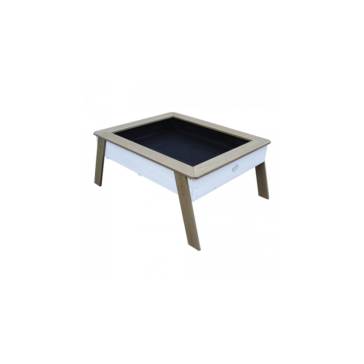 AXI Linda Bac a sable Growing Table Marron Blanc couleur unique, AXI HOUSE