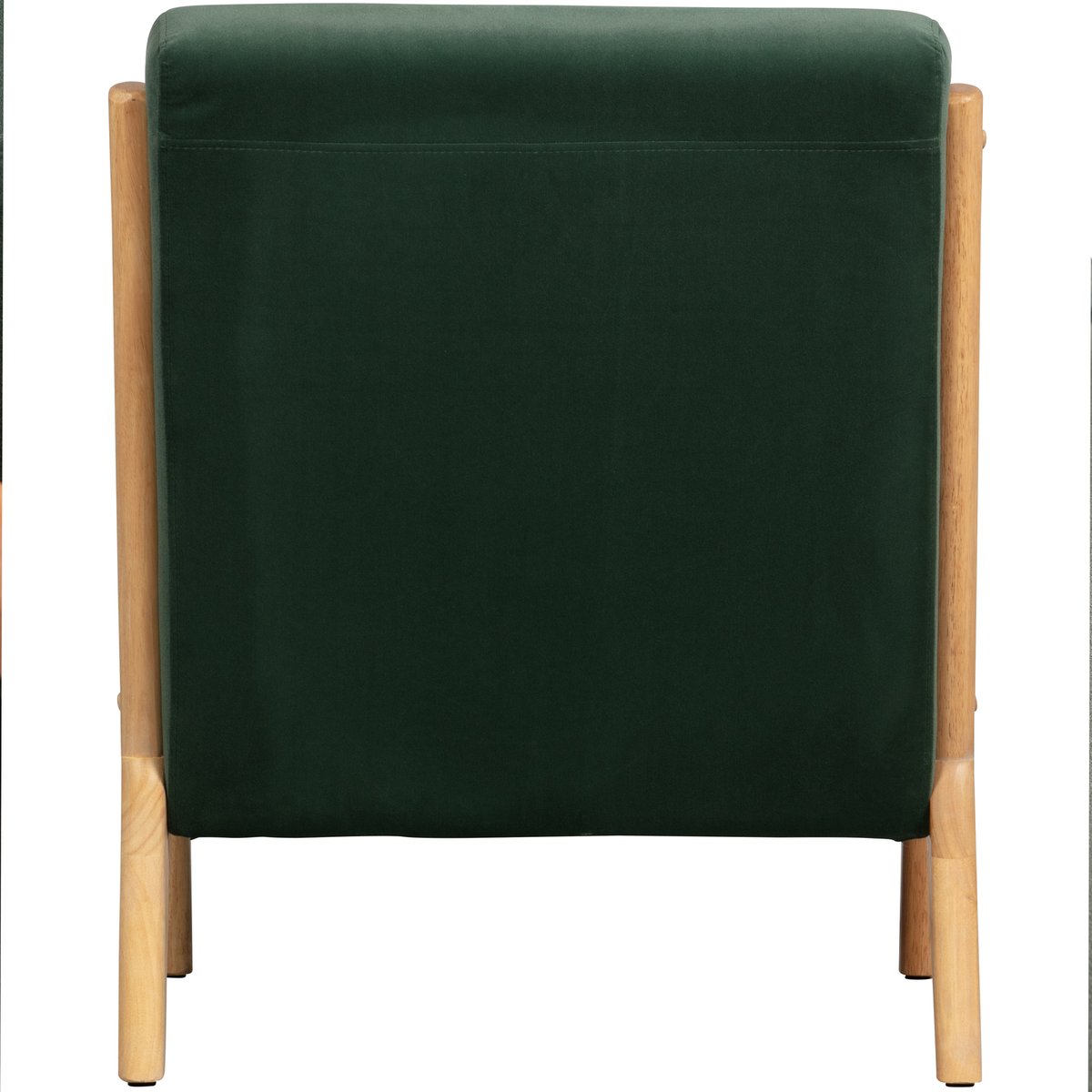 Fauteuil en velours MARK vert forêt, WOOOD