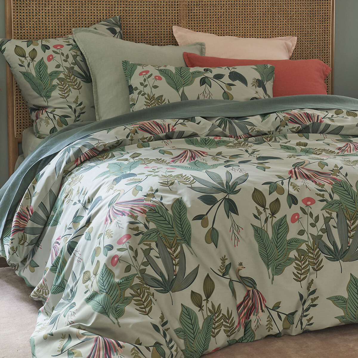 Taie d’oreiller percale de coton, Somerset imprimé, LA REDOUTE INTERIEURS