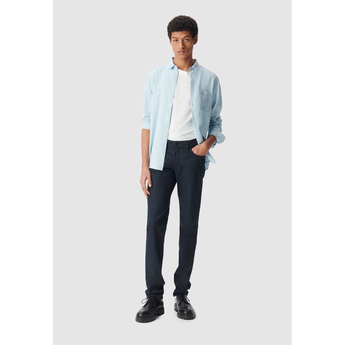 Jean SLIM Denim POWER STRETCH* bleu marine, IKKS