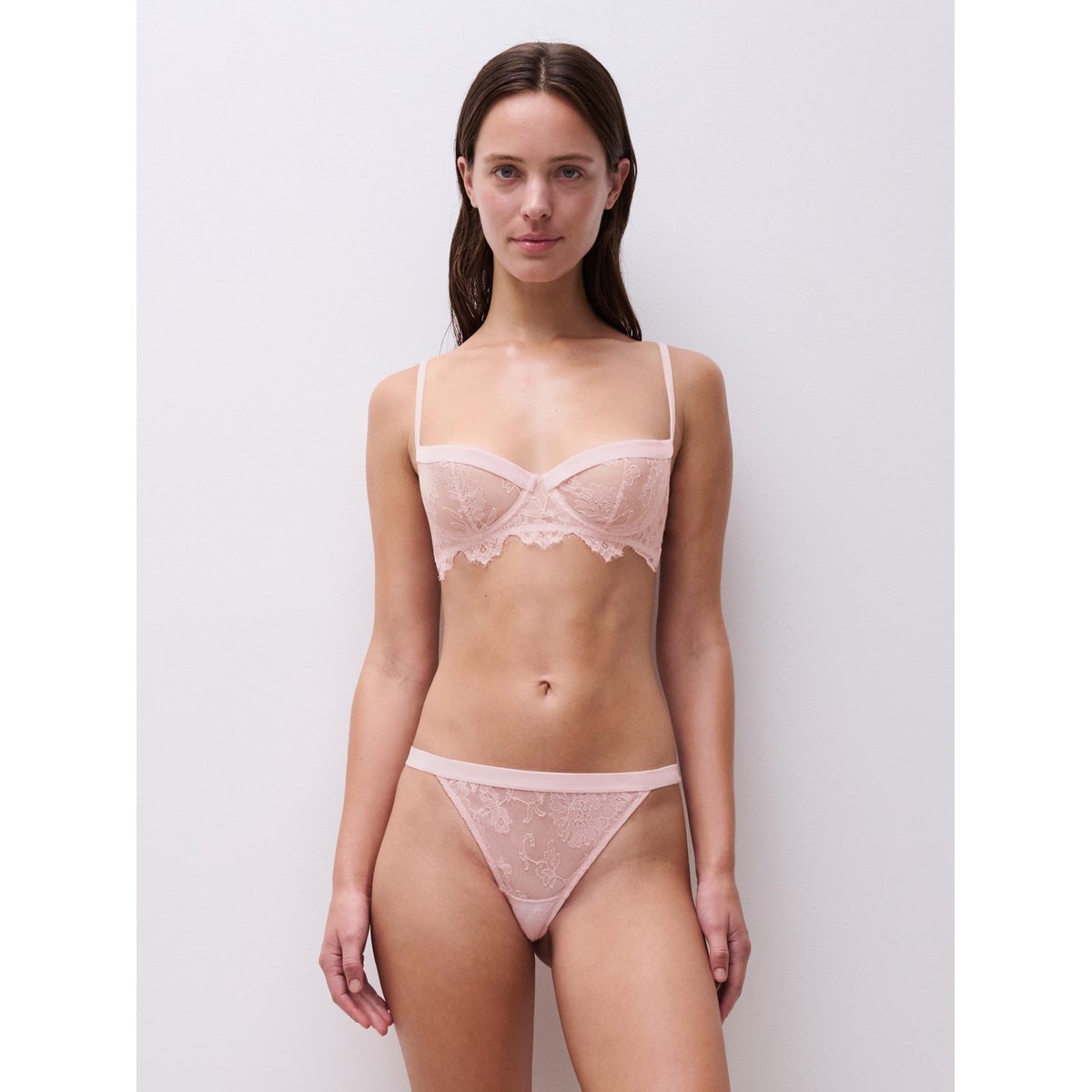 Soutien-gorge corbeille SHADOW petal powder, CHANTELLE X