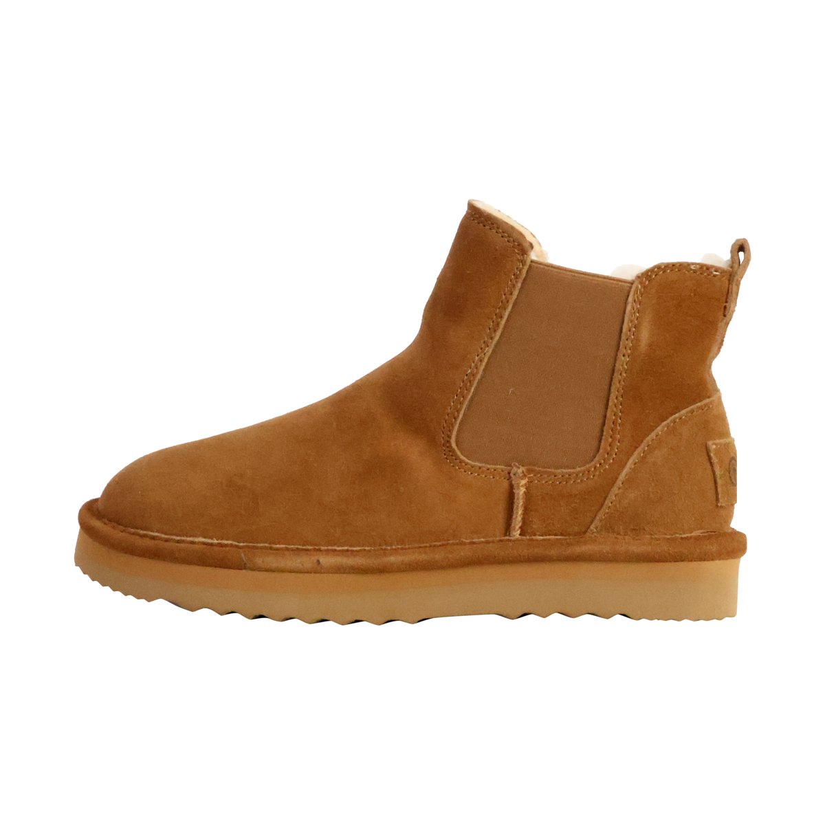 Bottines Cuir camel, NATURAL WORLD