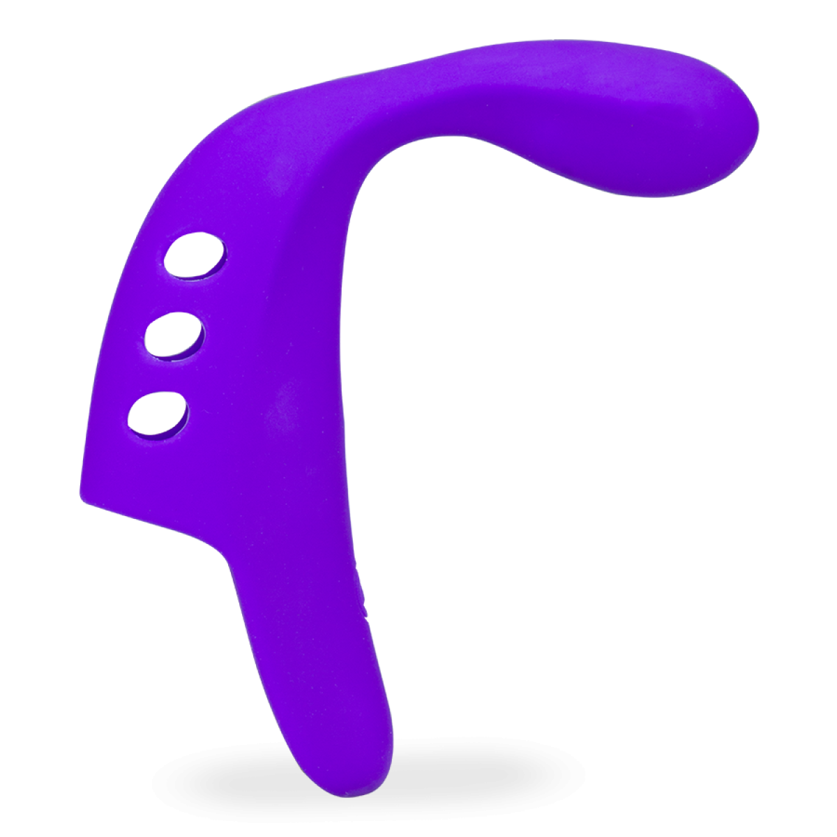 Doigt vibrant point G ou prostate 10 modes Rave violet foncé, LOVE AND VIBES