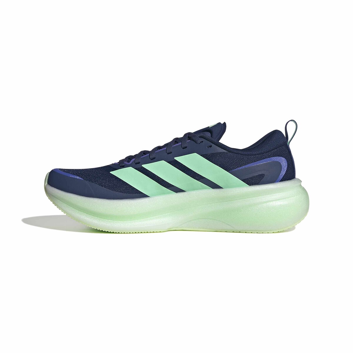 Baskets en polyester SUPERNOVA GLIDE marine/vert, adidas Performance
