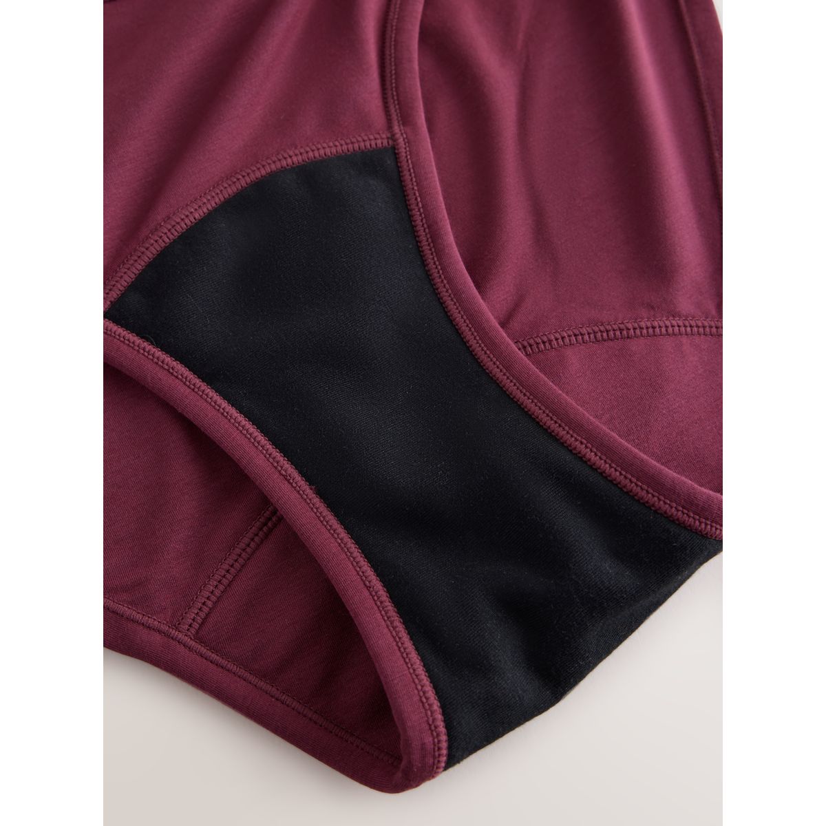 Culotte menstruelle pour flux moyen, lot de 2 gris/violet, NEXT