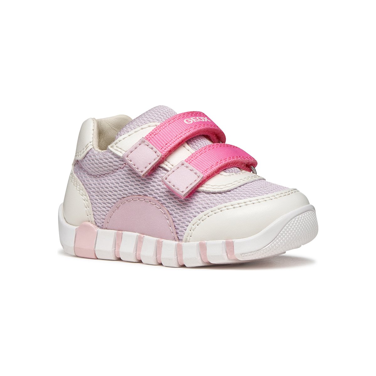 Premiers Pas B IUPIDOO blanc/lilas, GEOX