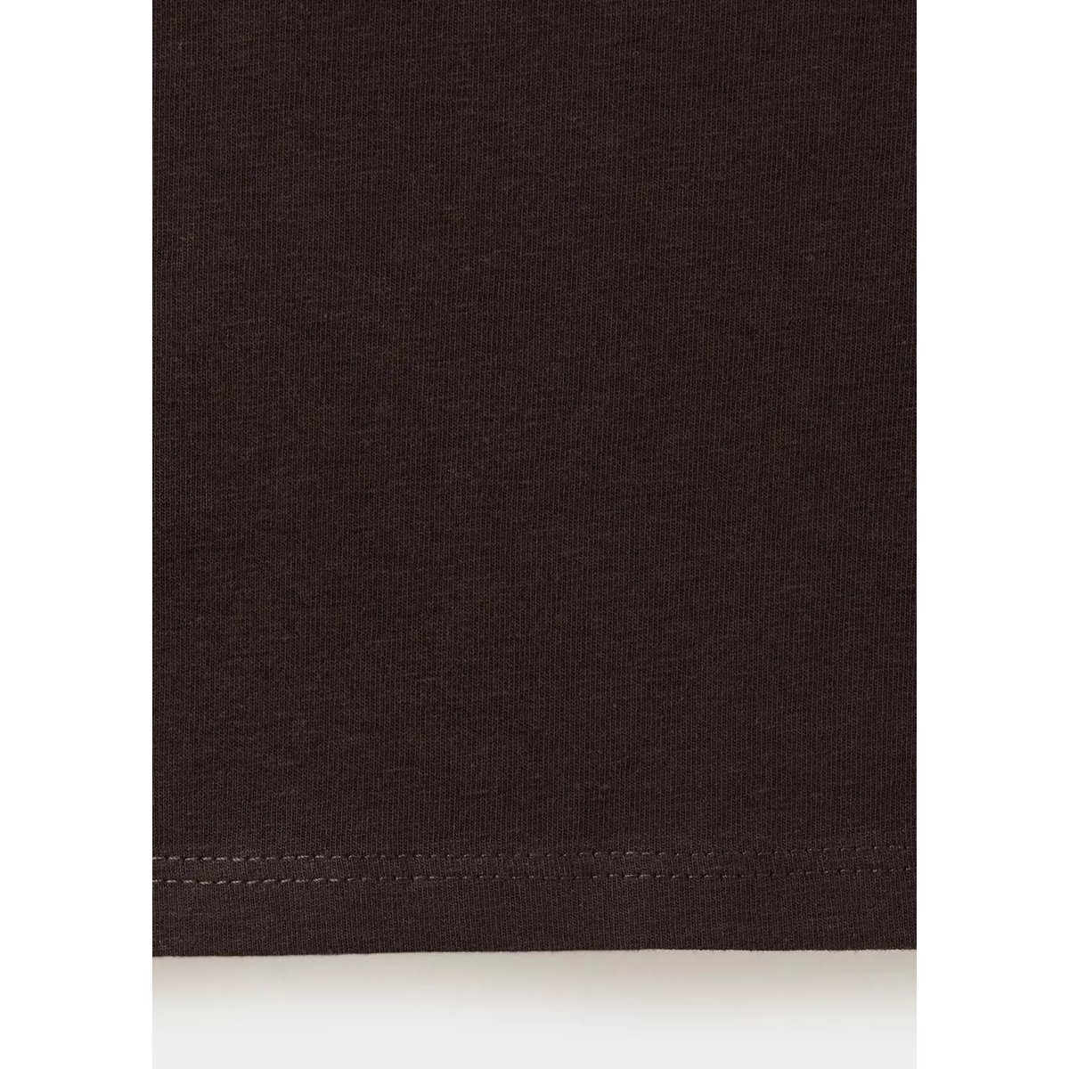 T-shirt détail clous marron, MANGO TEEN