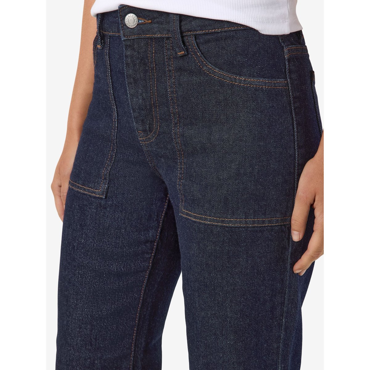 Jean Large bleu - dark blue denim1, NOISY MAY