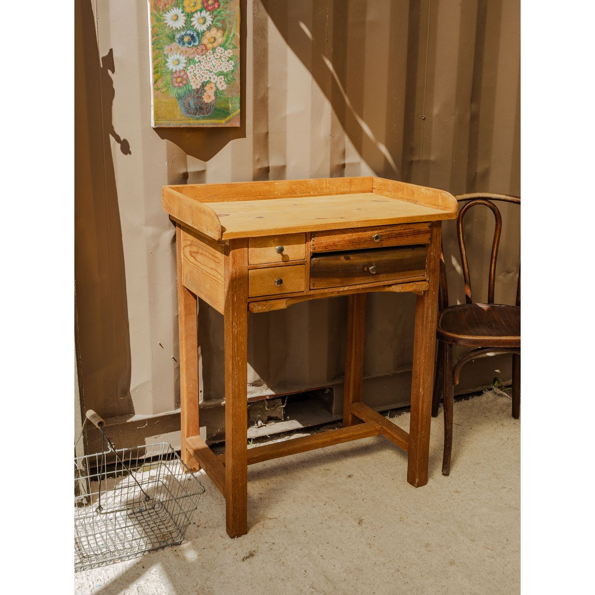 Meuble de bijoutier en bois Fernand N°390 - Bon état bois foncé, DEBONGOUT