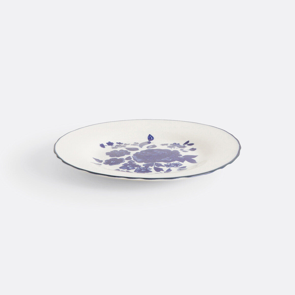 Lot de 4 assiettes à dessert en porcelaine, Lysor multicolore, LA REDOUTE INTERIEURS