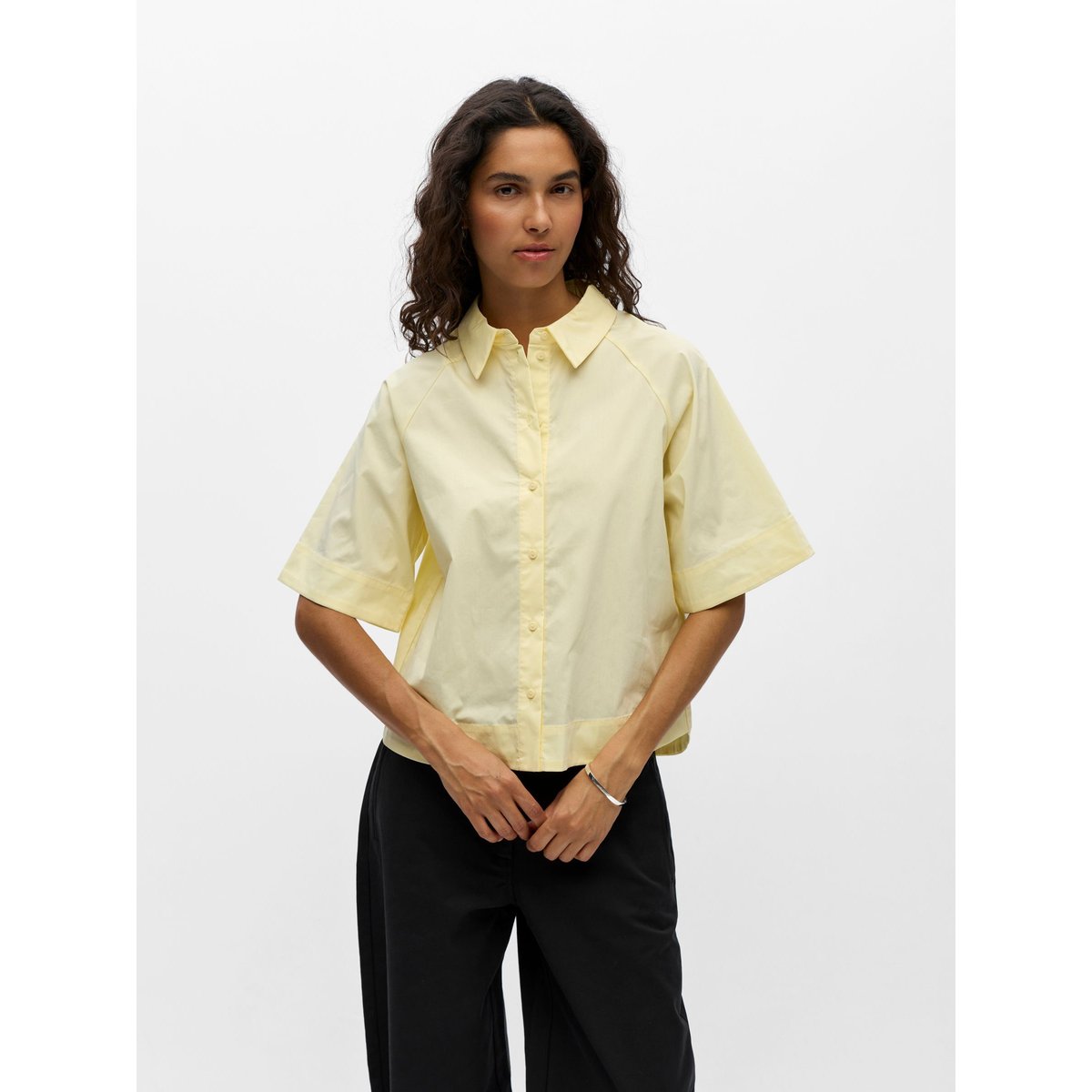 Chemise jaune - pastel yellow1, OBJECT