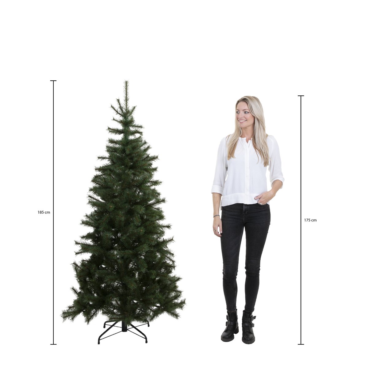Sapin de Noël H185 cm BRISTLECONE vert, TRIUMPH TREE