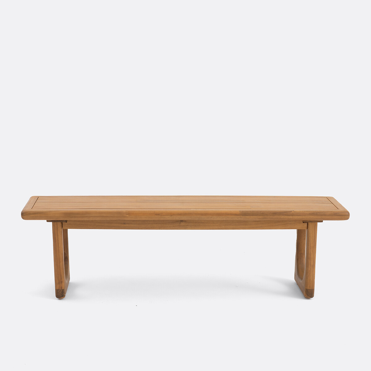 Banc de table de jardin en acacia massif, DOUVE acacia, LA REDOUTE INTERIEURS