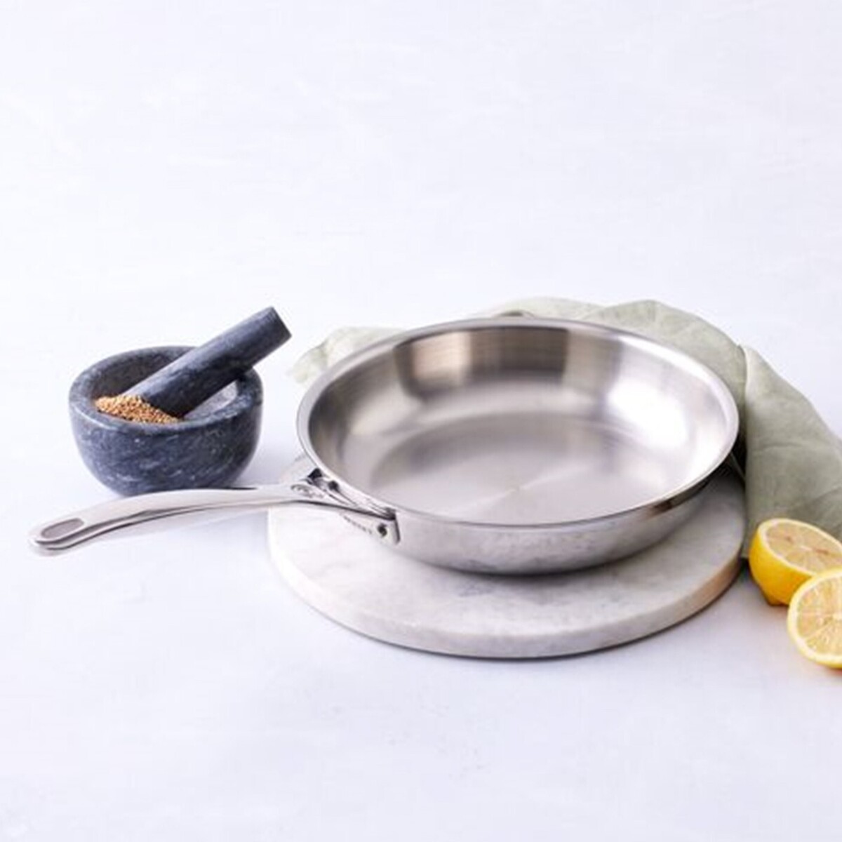 Sauteuse en lnox Signature inox, LE CREUSET