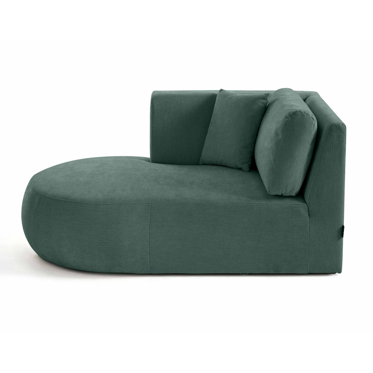 Module d'assise méridienne gauche - SANTORINI vert, BEST MOBILIER