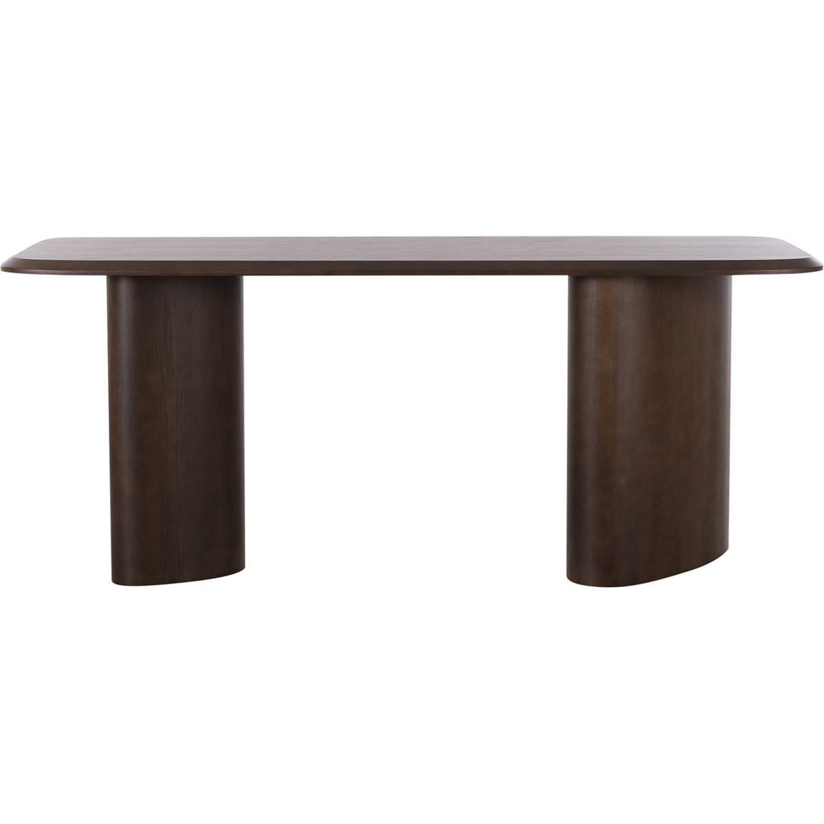 Table haute en bois au design contemporain marron, RECOLLECTION