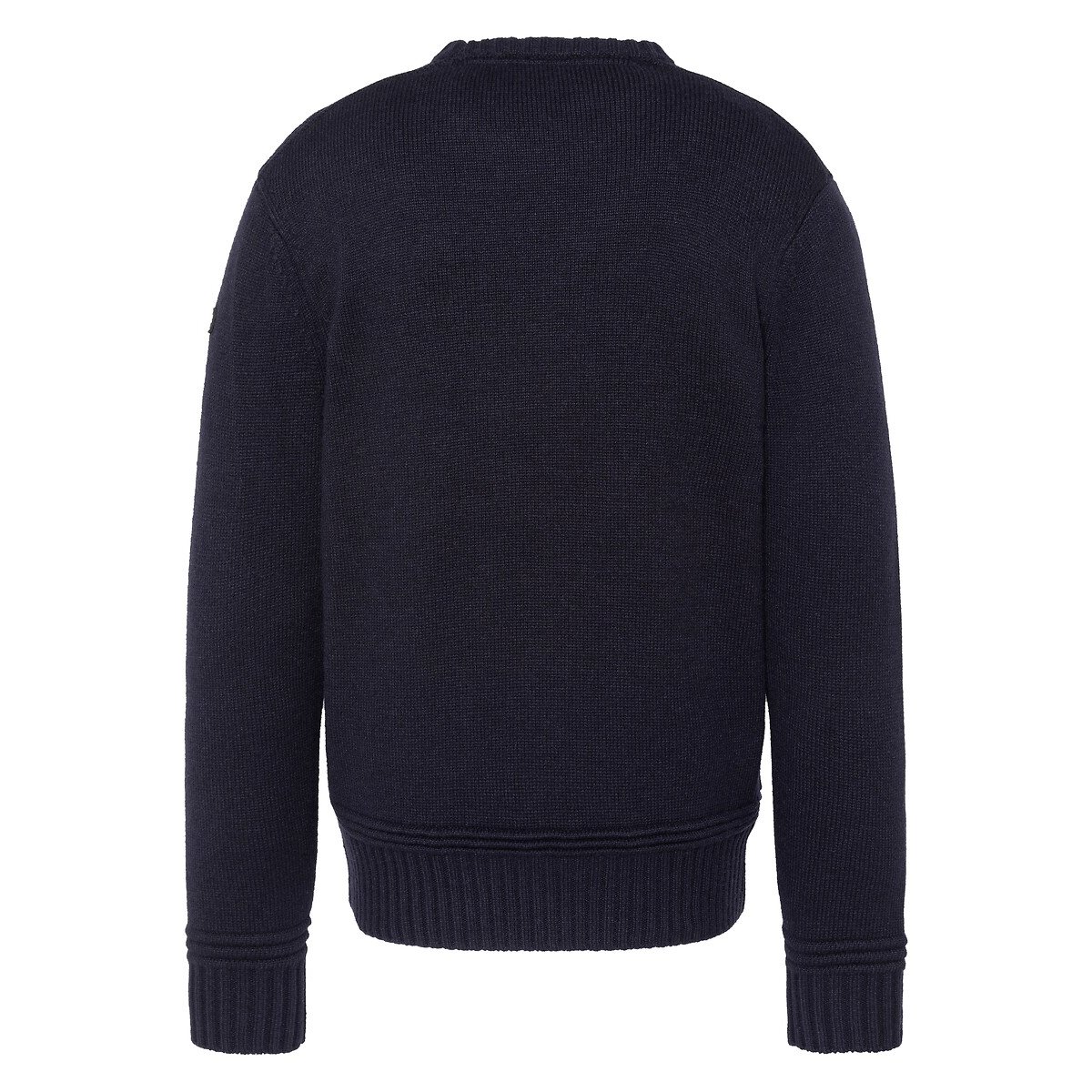 Pull en maille, col rond PLDILLON1 marine, SCHOTT