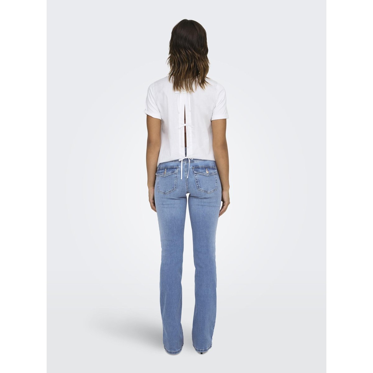 Jean Flared medium blue denim, ONLY