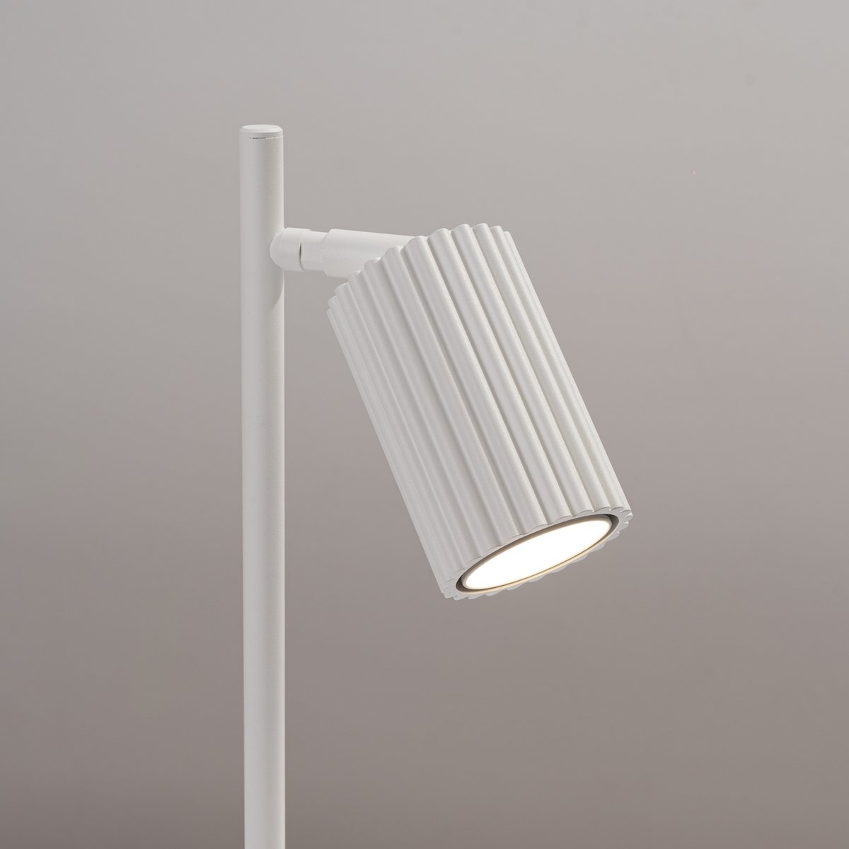 Lampe à poser Aluminium Blanc GU10 1 Karbon blanc, EDEN