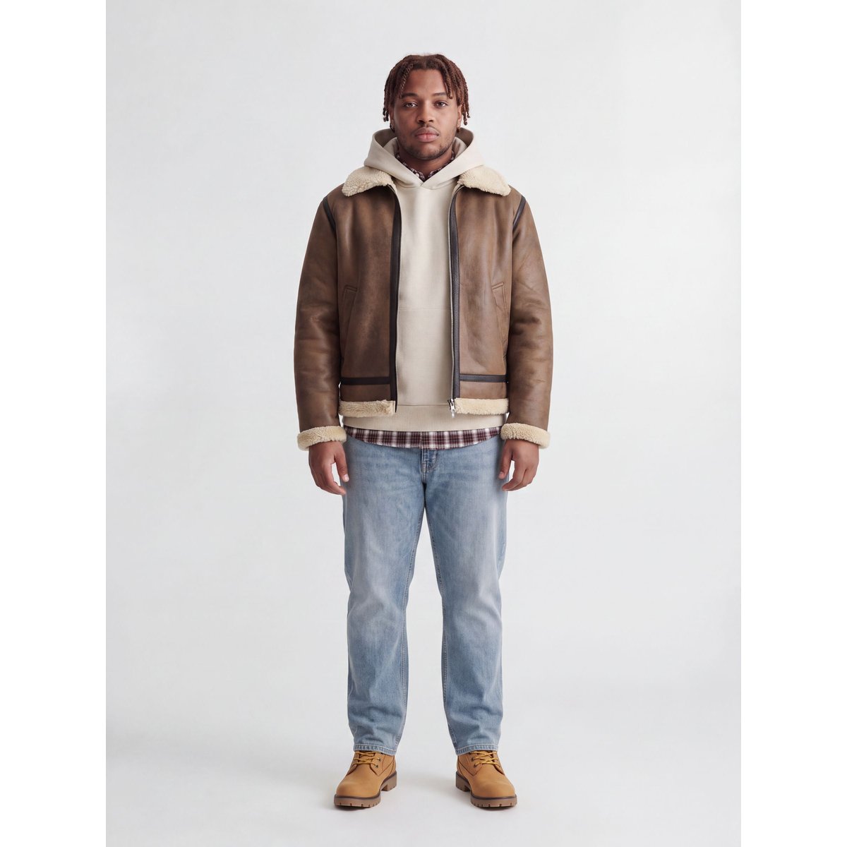Blouson Aviateur toffee, JACK & JONES