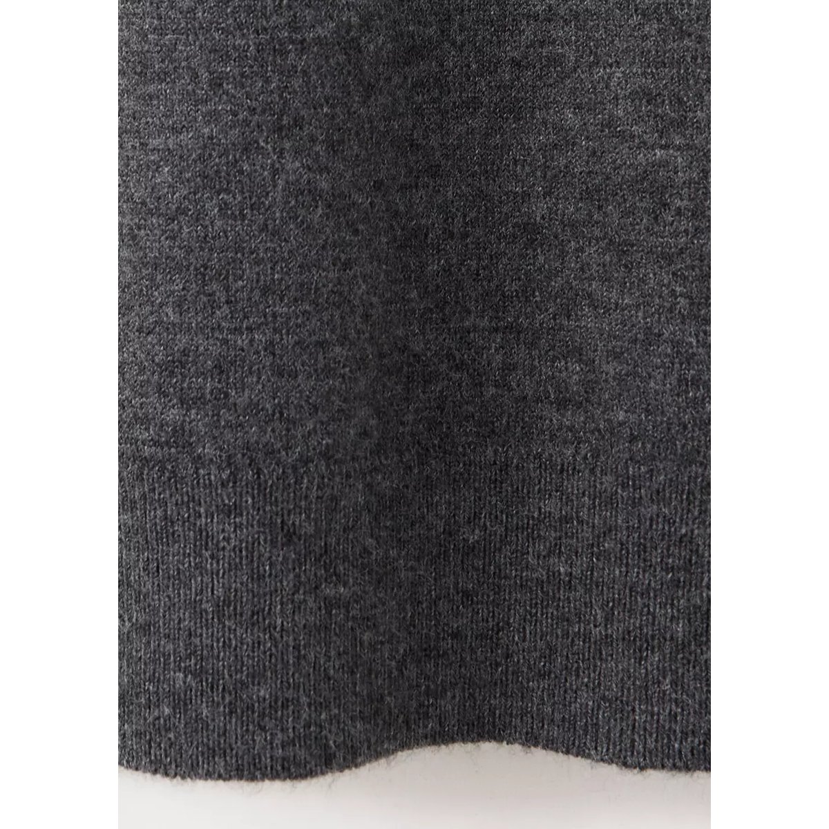 Pull maille losanges gris chiné moyen, MANGO