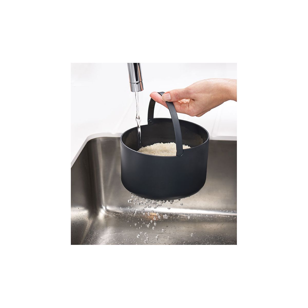 Cuiseur riz M-Cuisine pour micro-ondes Pierre-Orange orange, JOSEPH JOSEPH