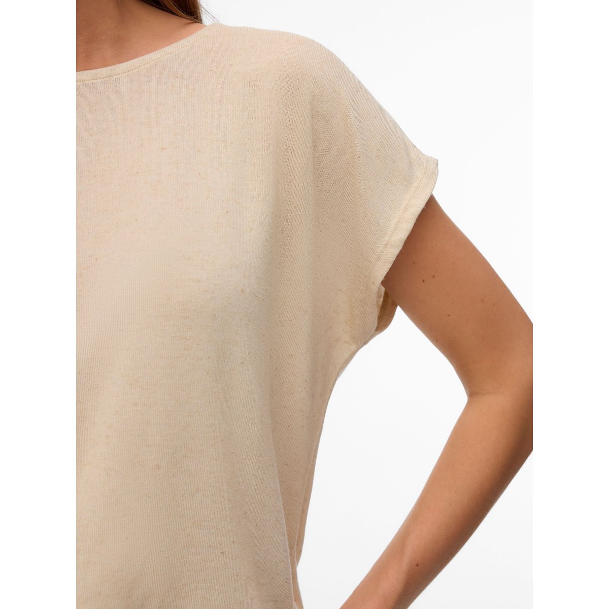 Top oatmeal 1, VERO MODA
