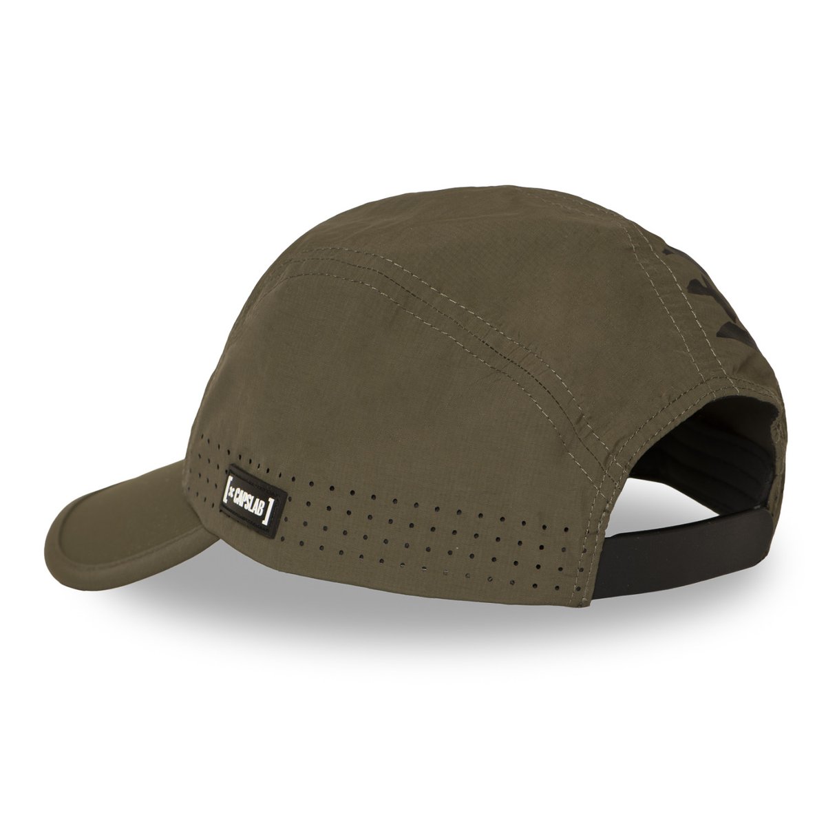 Casquette 5 panels Naruto Shippuden kaki/noir/rouge, CAPSLAB