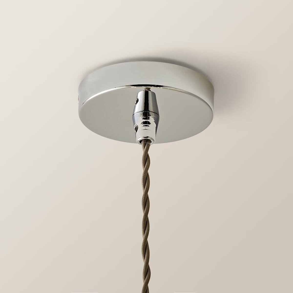 Syd 70's Style Globe Light with LED Bulbs silver-coloured, ÉDITÉ