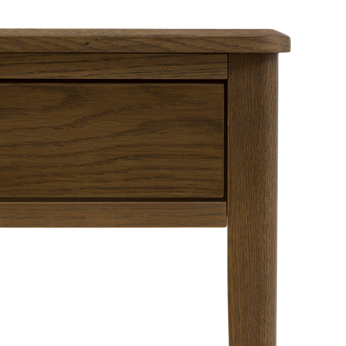 Buttermere Wooden 2 Drawer Console Table dark wood, SO'HOME