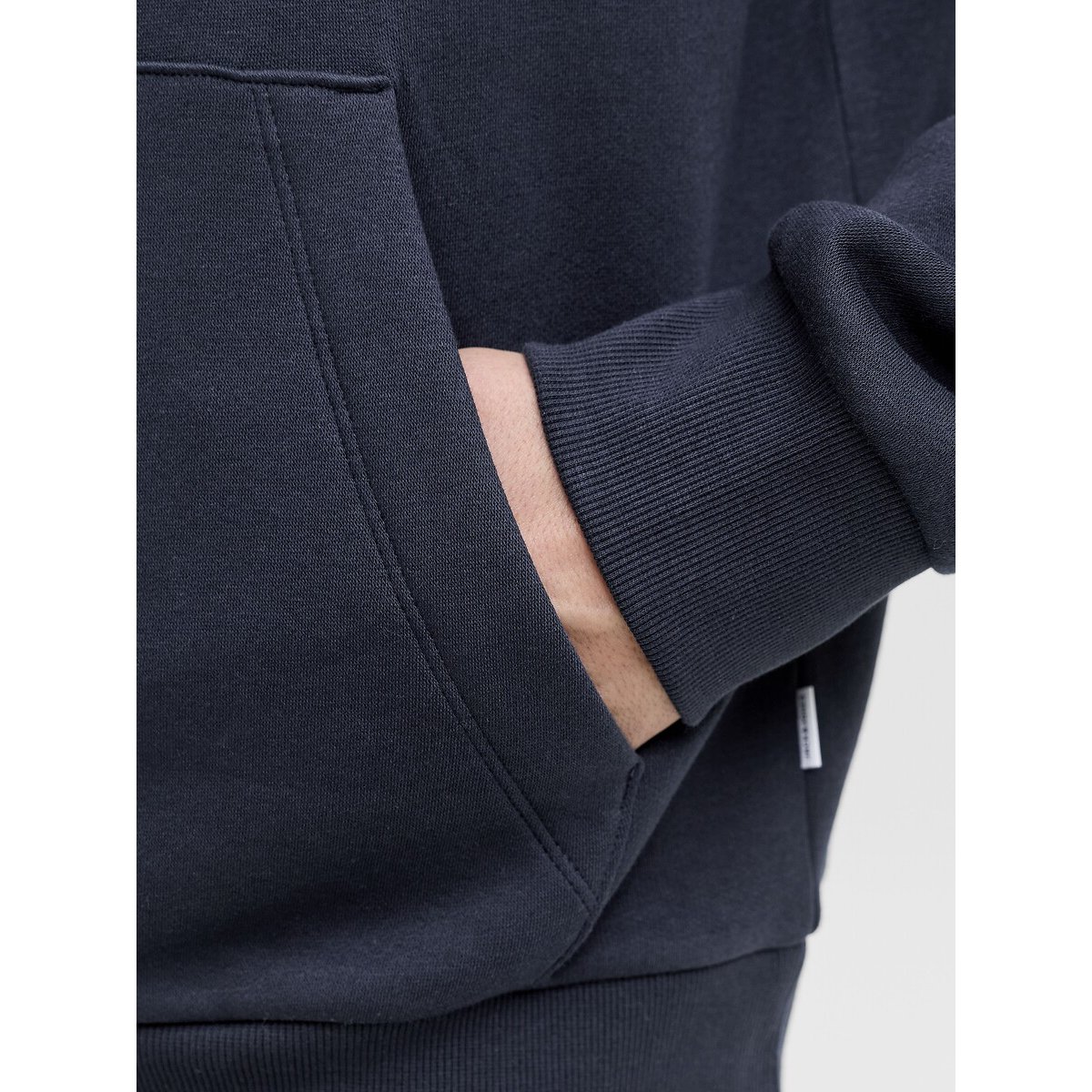 Sweat à capuche bleu marine, JACK & JONES