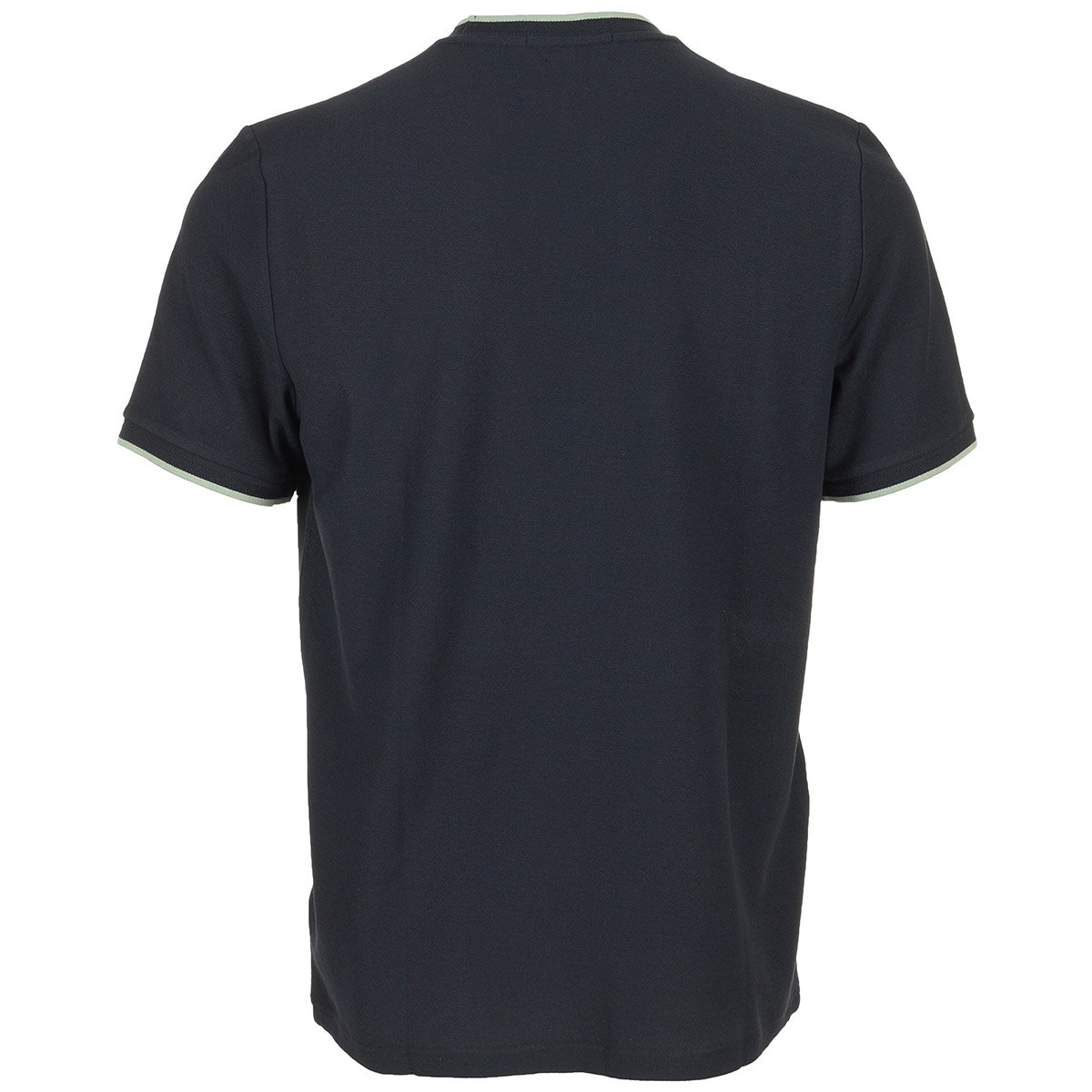 T-shirt TRIM DETAIL CREPE PIQUE TSHIRT navy, FRED PERRY