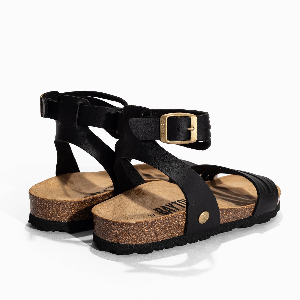Sandales GIPSY noir, BAYTON