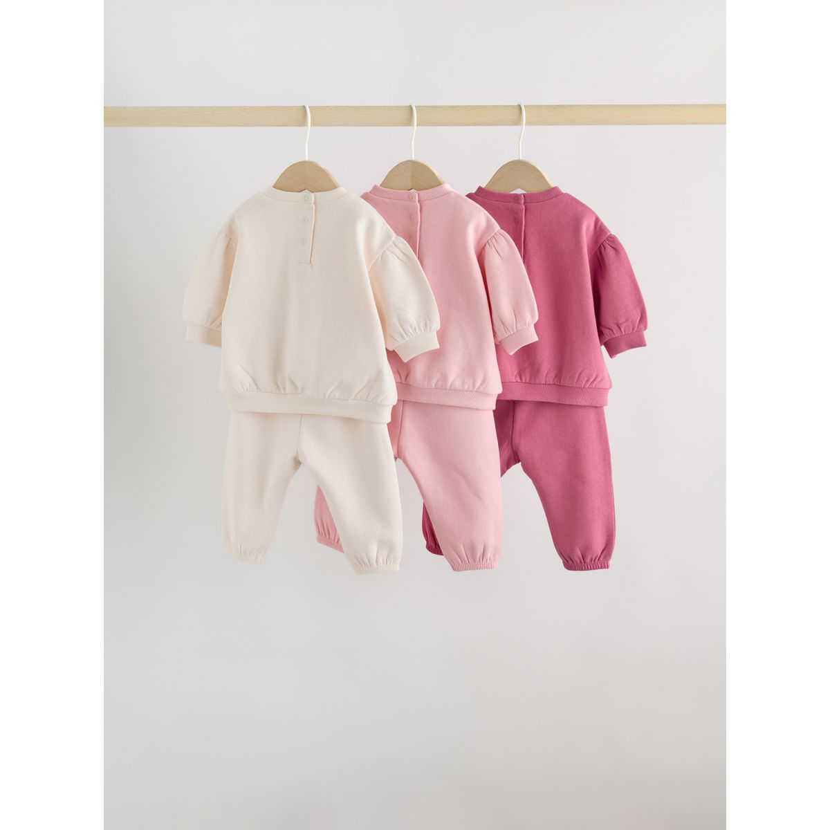 Ensemble pantalon de jogging et sweat rose, NEXT