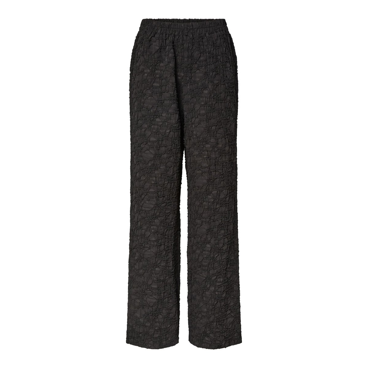 Pantalon À Jambe Ample noir - black, PIECES