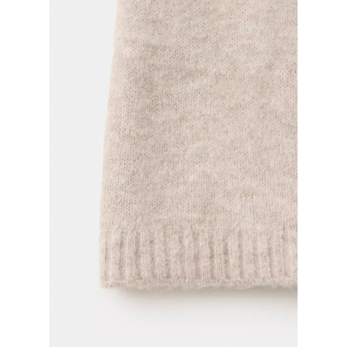 Pantalon maille wideleg beige, MANGO KIDS