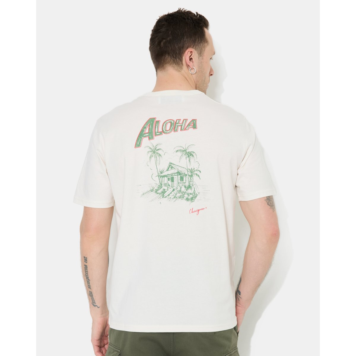 T-Shirt graphique DOLLY blanc, CHEVIGNON
