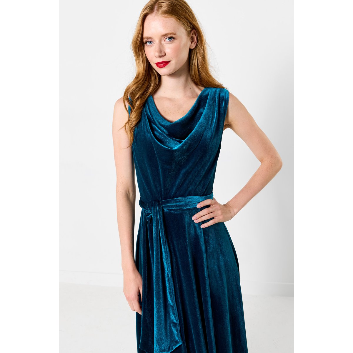 Robe Remarquable Col Bénitier en Velours autres, JOE BROWNS