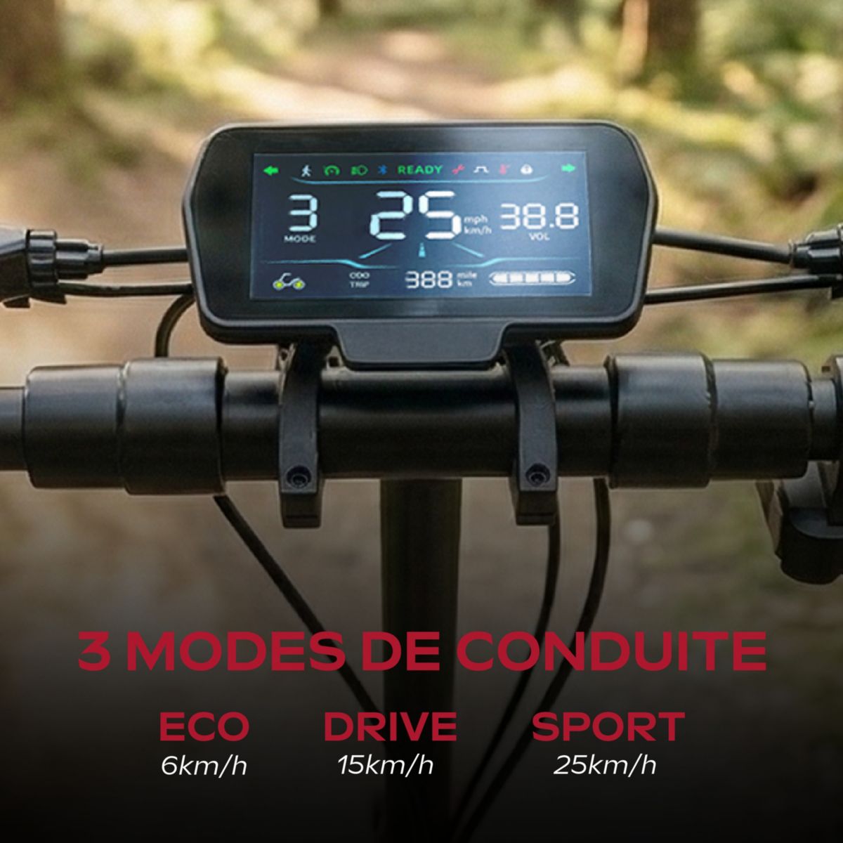 Trottinette électrique Ecross Go couleur unique, URBANGLIDE