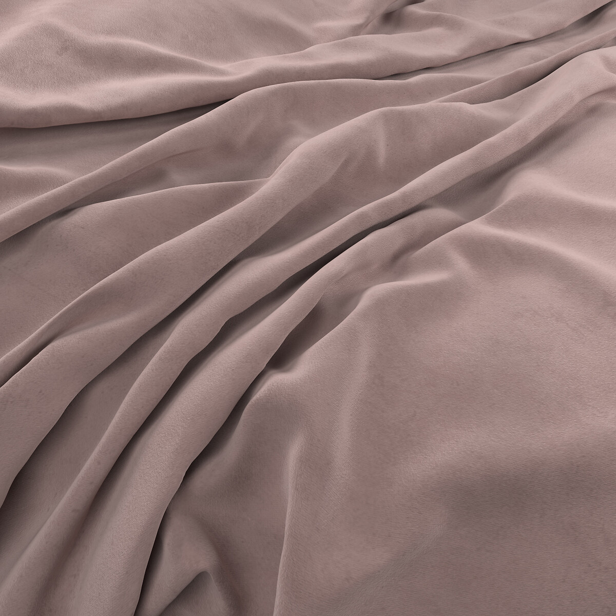 Emeline Velvet Snuggle Chair with Castor Legs blush pink, ÉDITÉ