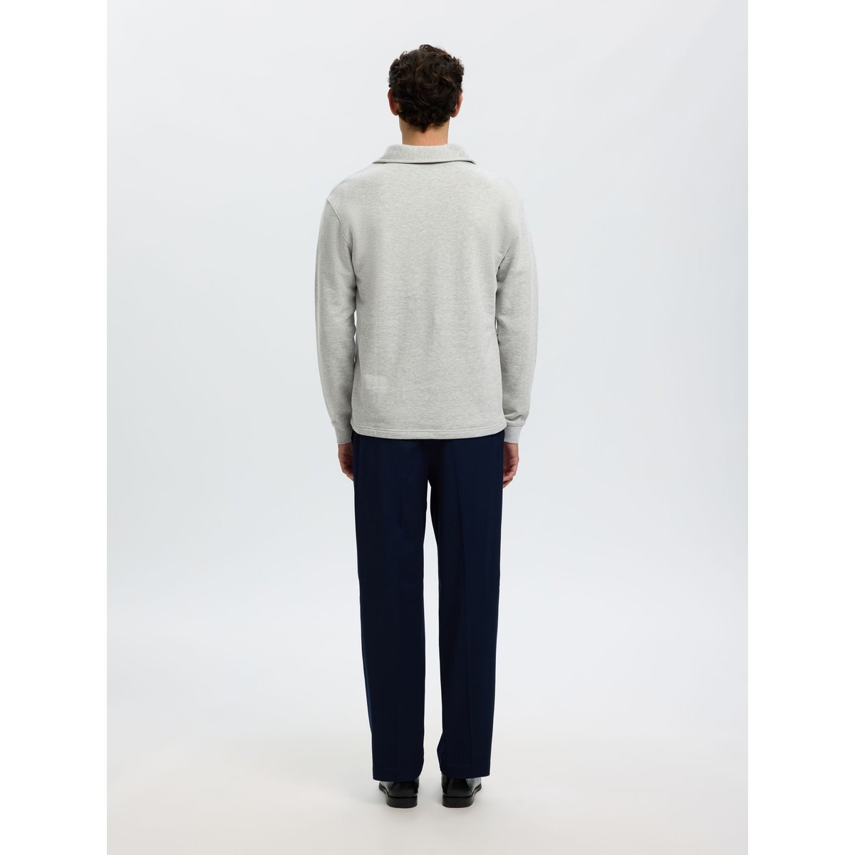Pullover gris - light grey melange1, SELECTED