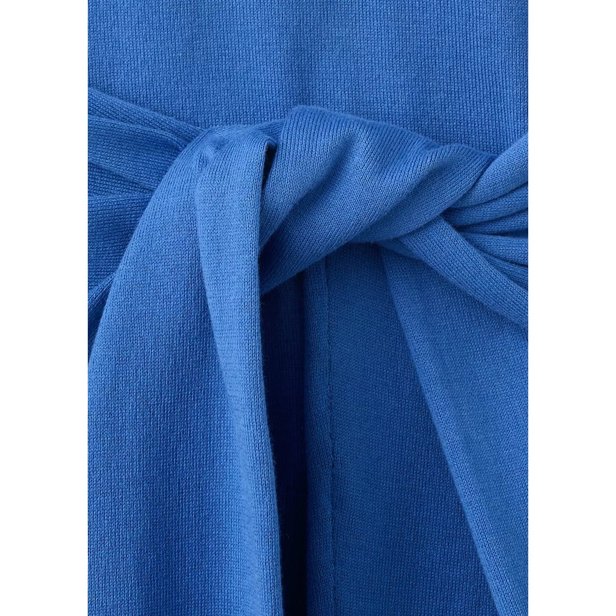 Gilet en maille avec détail nœud bleu, MANGO